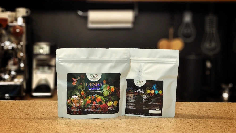 HONDURAS SHG EP Gesha washed Mrs. Ardilla - zrnková káva Arabica 