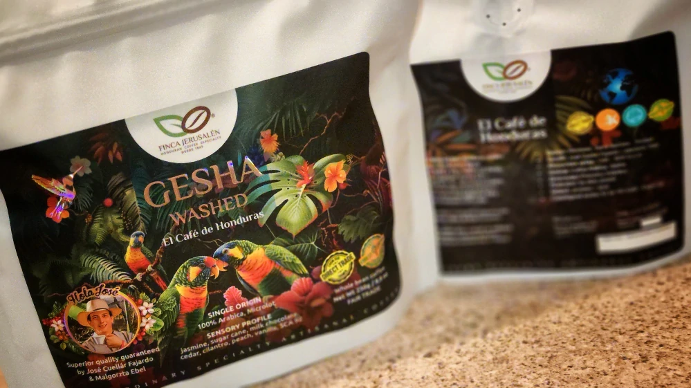 HONDURAS SHG EP Gesha washed Mrs. Ardilla - zrnková káva Arabica 